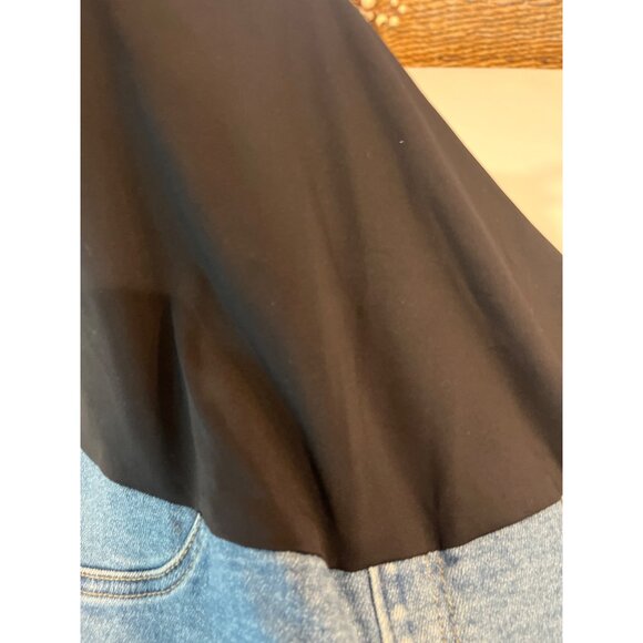 Maternity Jeans With Stretchy Black Waistband By JustUSA Size 10 Light Blue Deni - Picture 5 of 7